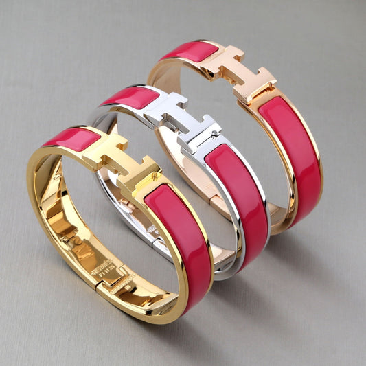 [Luxe Jewelry]H RED BRACELET