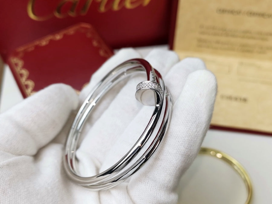 [Luxe Jewelry]JUSTE BRACELET 3.5MM DOUBLE ROW DIAMOND