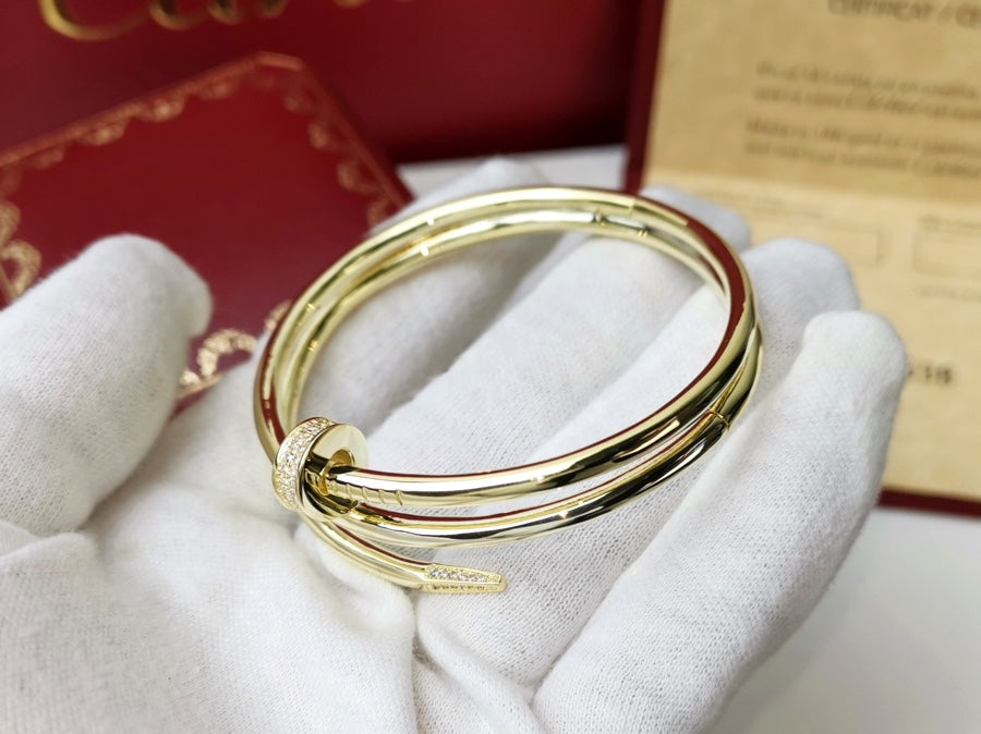 [Luxe Jewelry]JUSTE BRACELET 3.5MM DOUBLE ROW DIAMOND