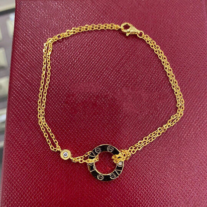 [Luxe Jewelry]LOVE BRACELET 2 DIAMOND