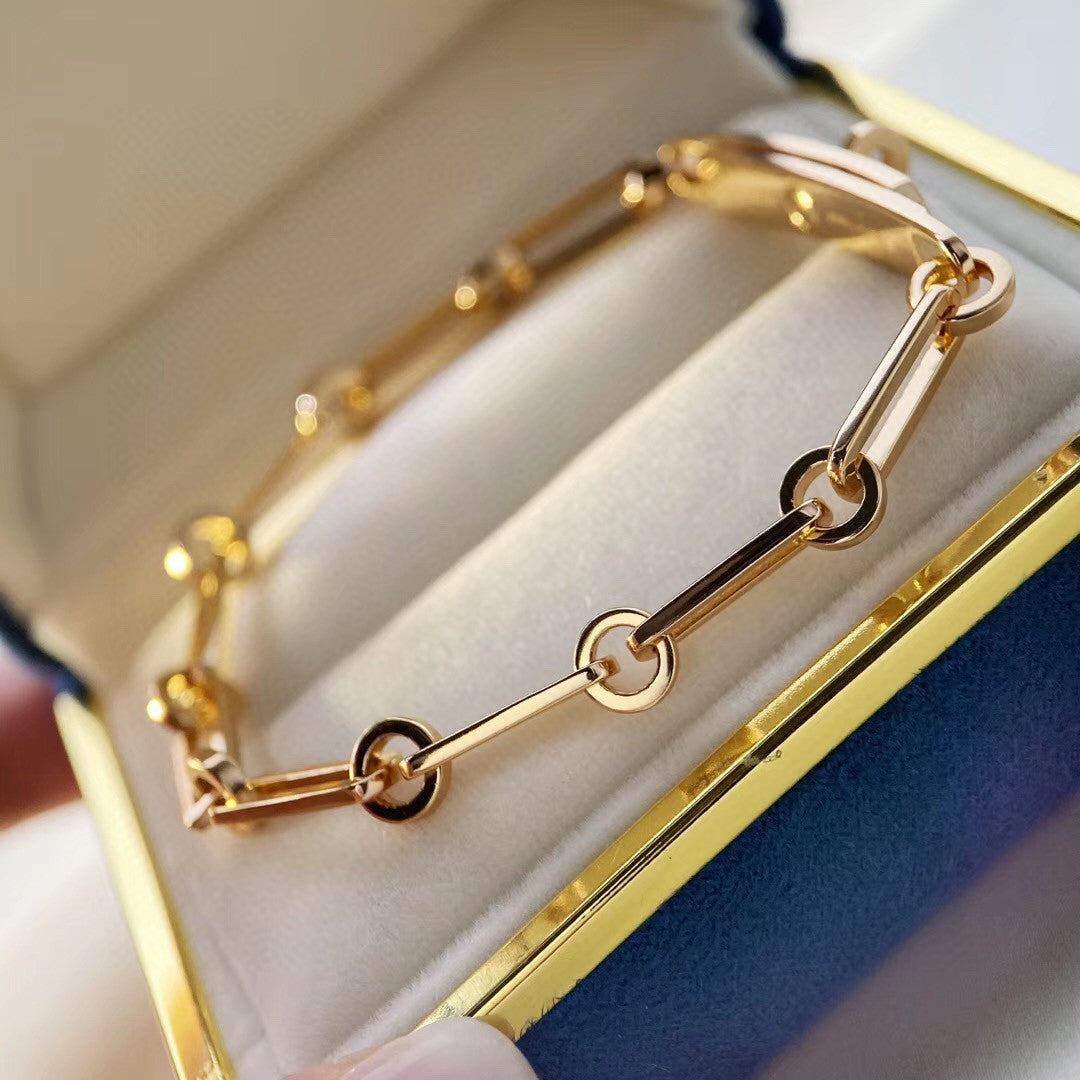 [Luxe Jewelry]CHAINE BRACELET SMALL MODEL DIAMOND