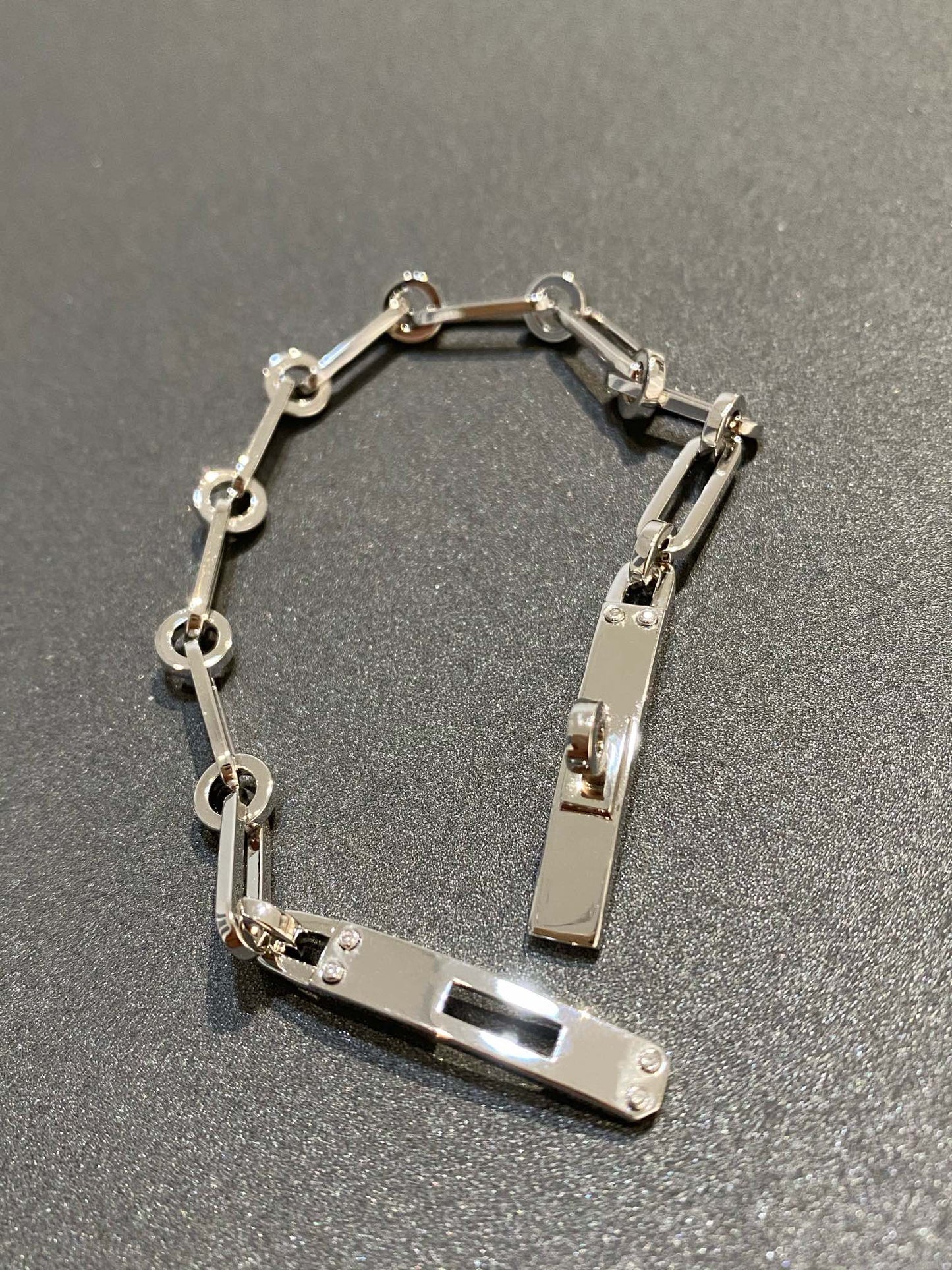 [Luxe Jewelry]CHAINE BRACELET SMALL MODEL DIAMOND