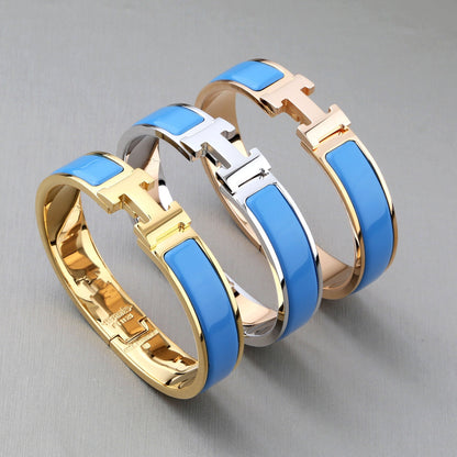 [Luxe Jewelry]H BRACELET TURQUOISE 12MM