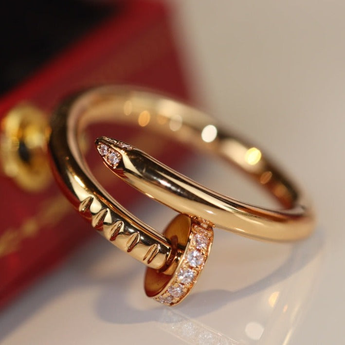 [Luxe Jewelry]JUSTE RING 2.65MM GOLD DIAMOND