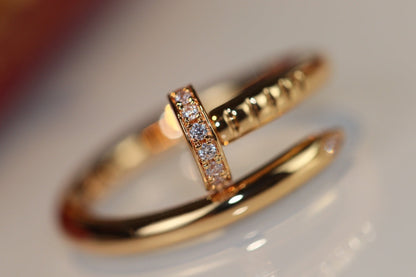 [Luxe Jewelry]JUSTE RING 2.65MM GOLD DIAMOND