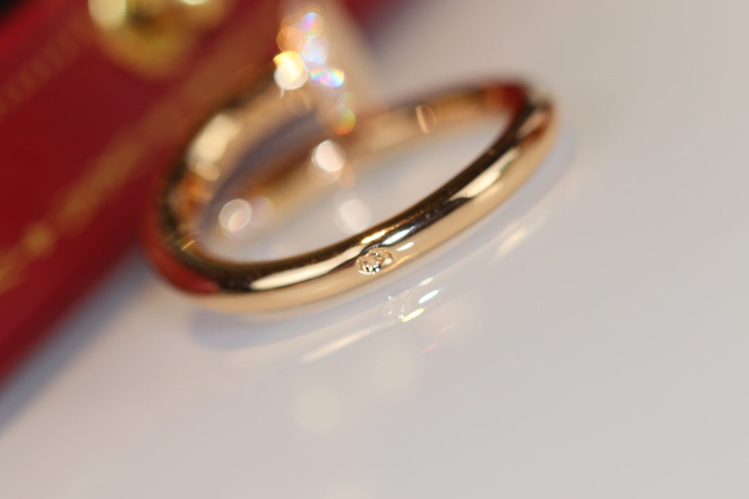[Luxe Jewelry]JUSTE RING 2.65MM GOLD DIAMOND