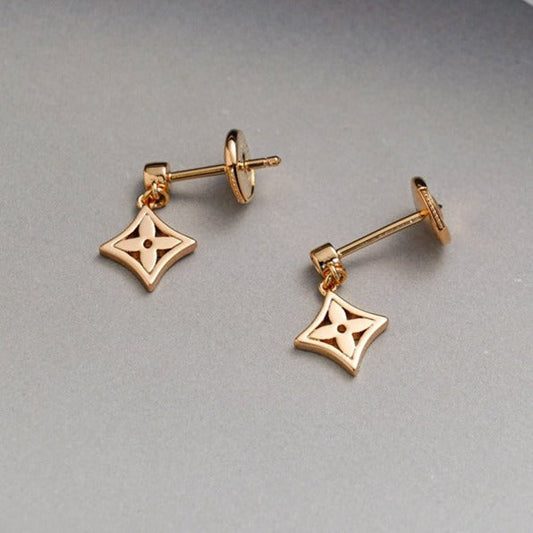 [Luxe Jewelry]STAR EARRINGS GOLD