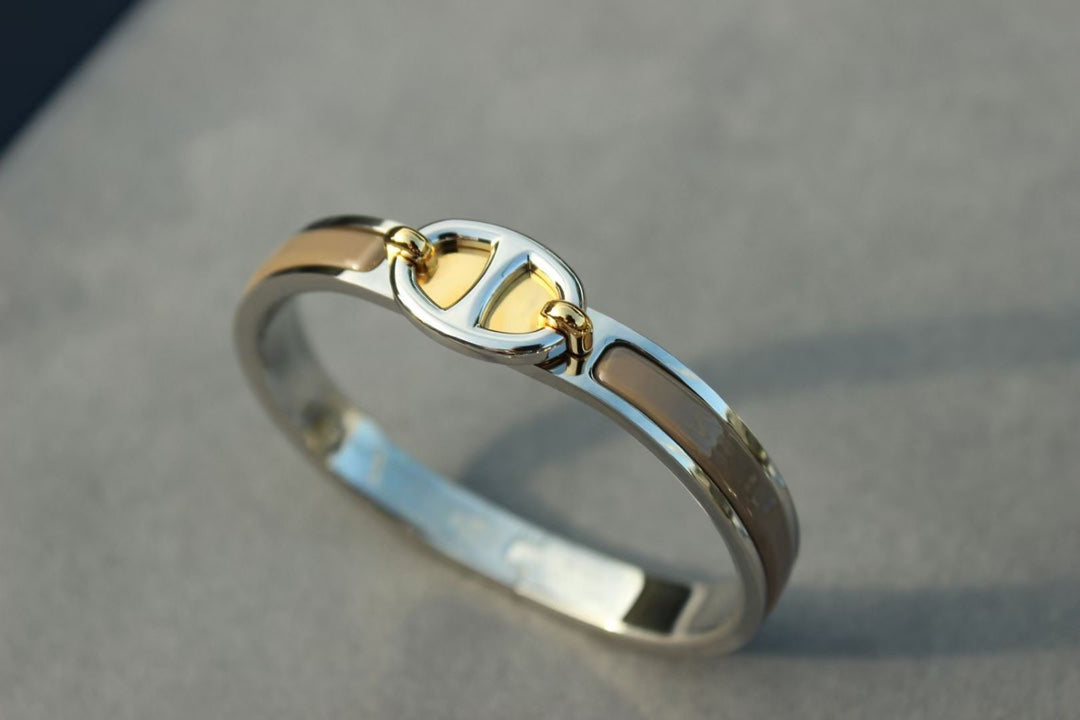 [Luxe Jewelry]CLIC CHAINE SILVER BRACELET