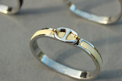 [Luxe Jewelry]CLIC CHAINE SILVER BRACELET