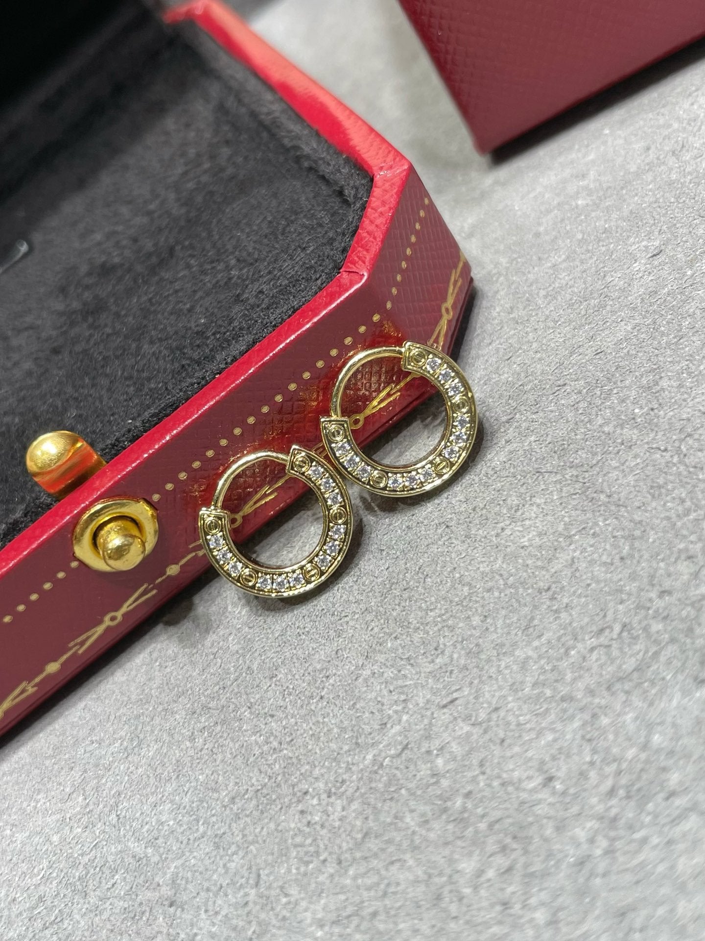 [Luxe Jewelry]LOVE DIAMOND EARRINGS