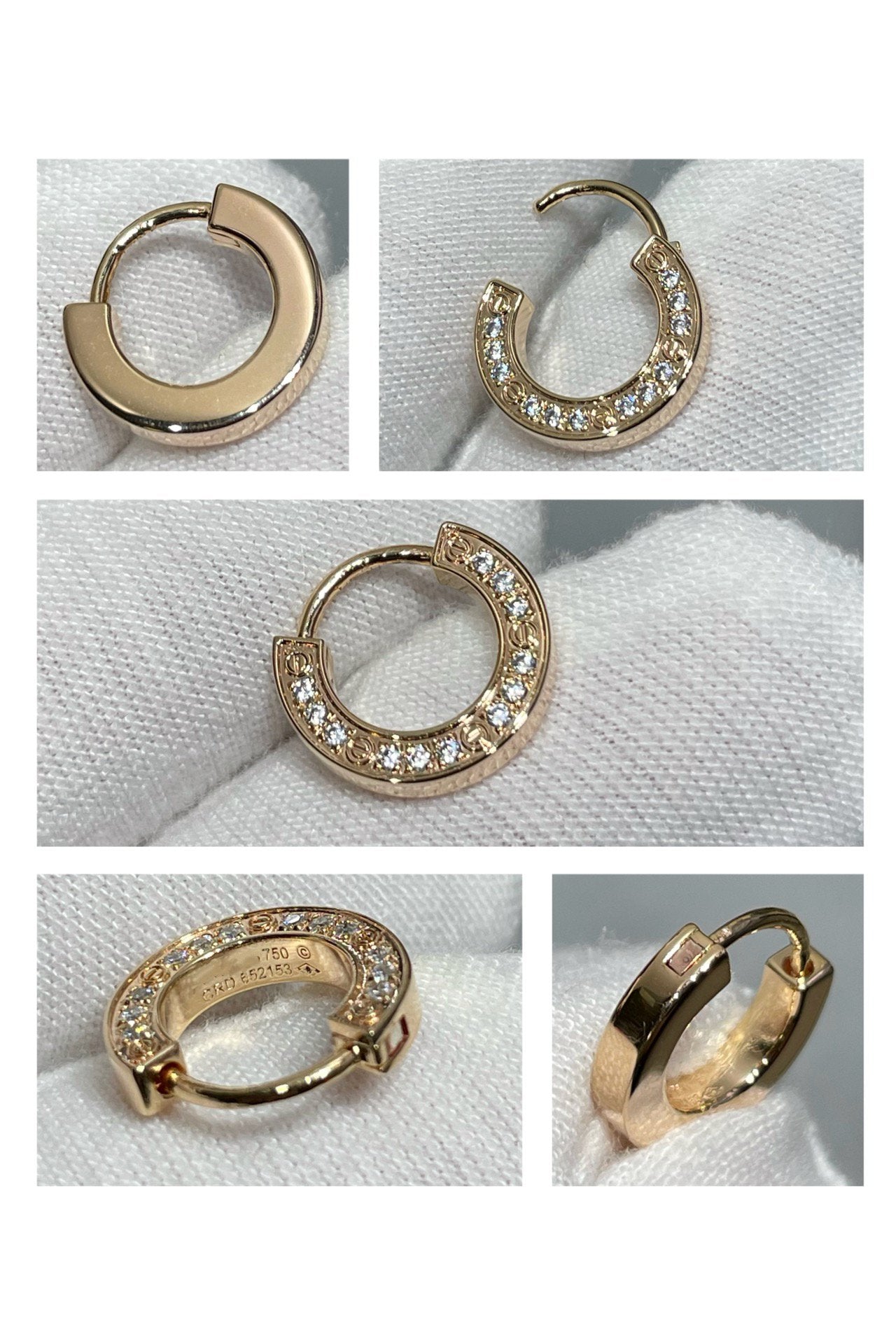[Luxe Jewelry]LOVE DIAMOND EARRINGS
