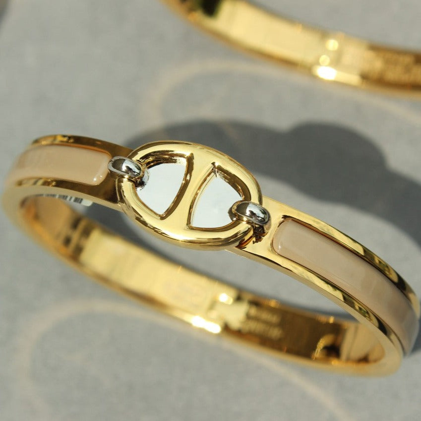 [Luxe Jewelry]CLIC CHAINE GOLD BRACELET