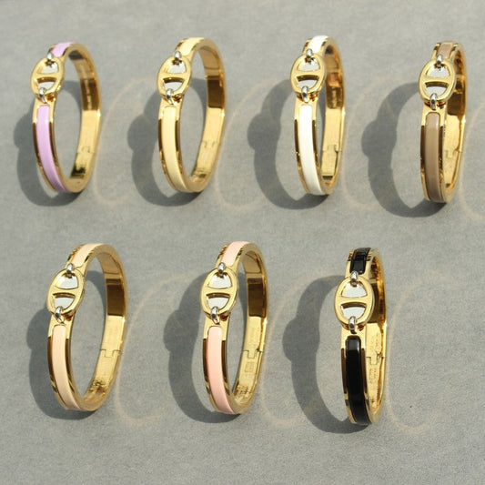 [Luxe Jewelry]CLIC CHAINE GOLD BRACELET