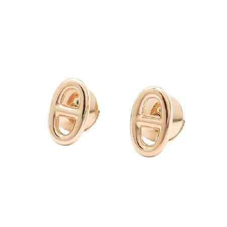 [Luxe Jewelry]CHAINE SMALL EARRINGS GOLD AND SILVER