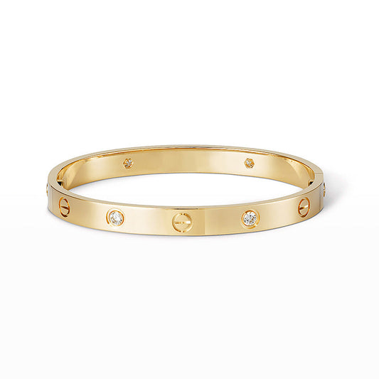 [Luxe Jewelry]LOVE BRACELET 6.1MM 4 DIAMONDS
