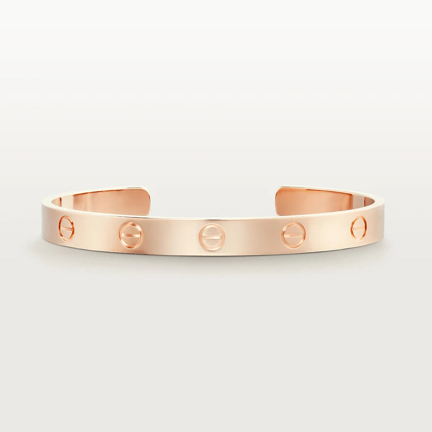 [Luxe Jewelry]LOVE BRACELET 6.1MM OPEN CUFF