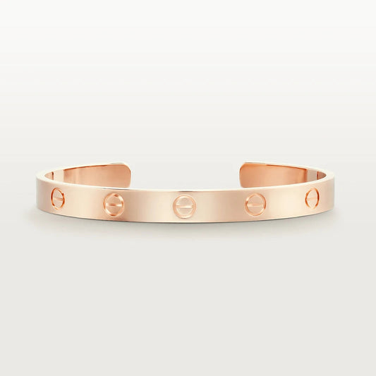 [Luxe Jewelry]LOVE BRACELET 6.1MM OPEN CUFF