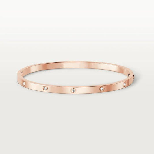 [Luxe Jewelry]LOVE BRACELET 3.65MM 10 DIAMONDS