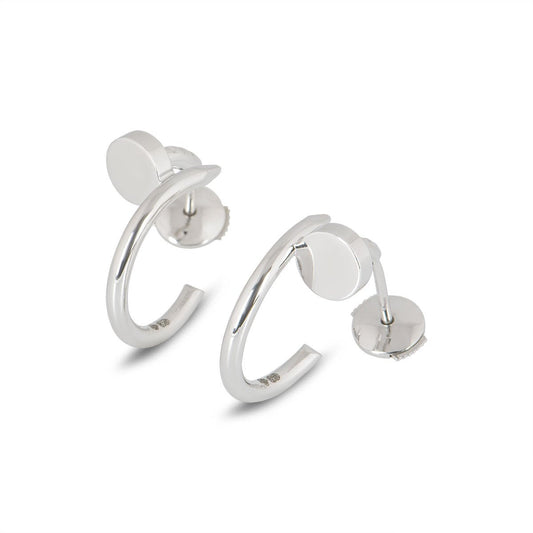 [Luxe Jewelry]JUSTE EARRINGS SILVER