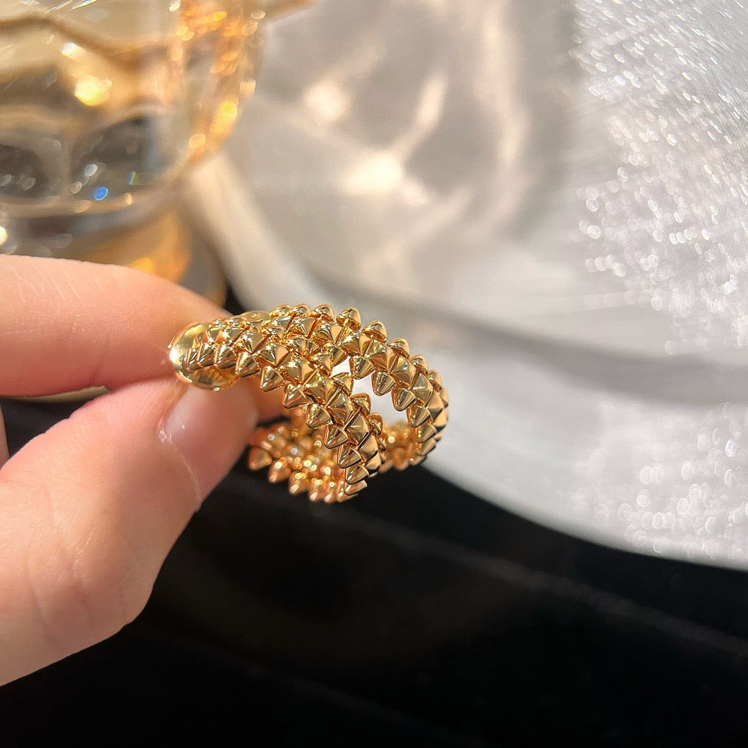 [Luxe Jewelry]CLASH SMALL HOOP EARRINGS