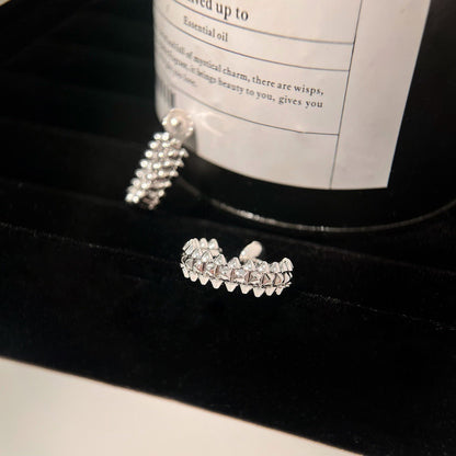 [Luxe Jewelry]CLASH SMALL HOOP EARRINGS