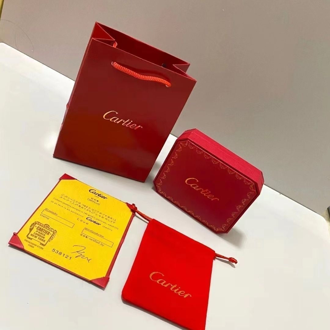 [Luxe Jewelry]CA BRACELET NECKLACE RING BOX GIFT BAG