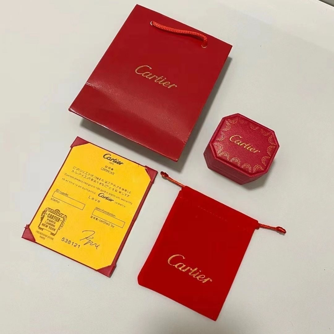 [Luxe Jewelry]CA BRACELET NECKLACE RING BOX GIFT BAG