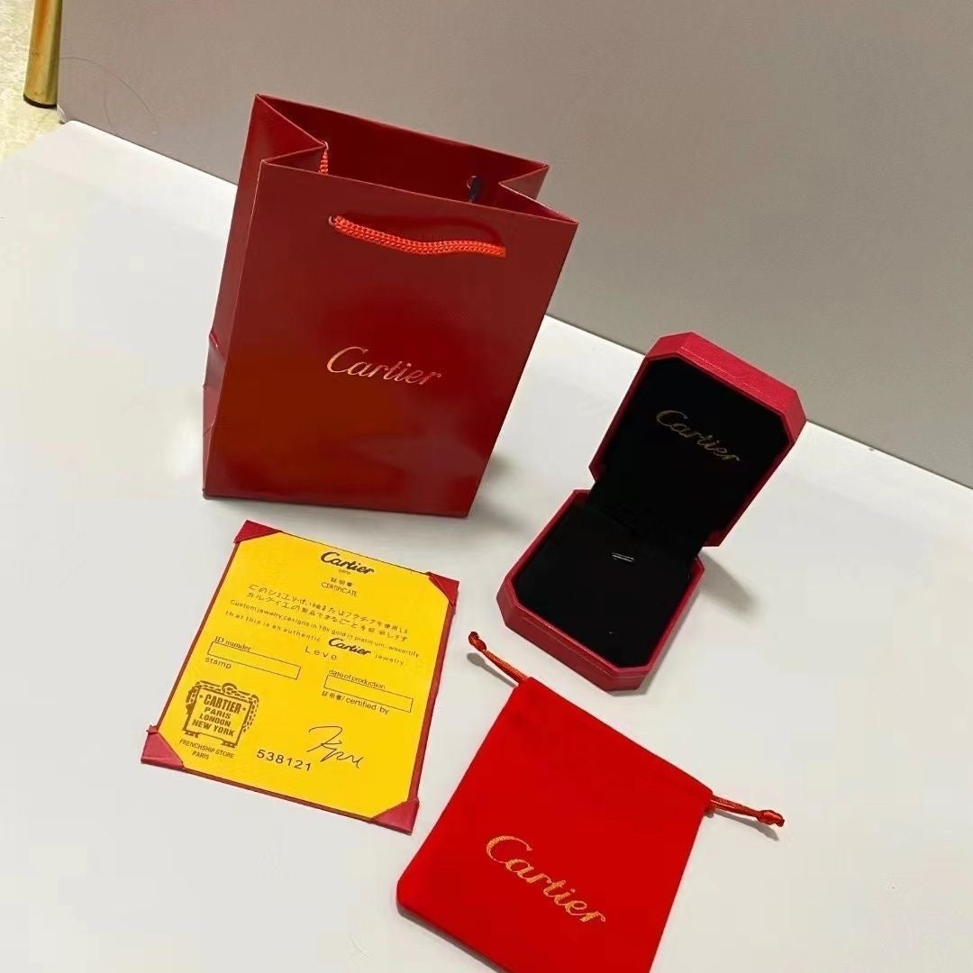 [Luxe Jewelry]CA BRACELET NECKLACE RING BOX GIFT BAG