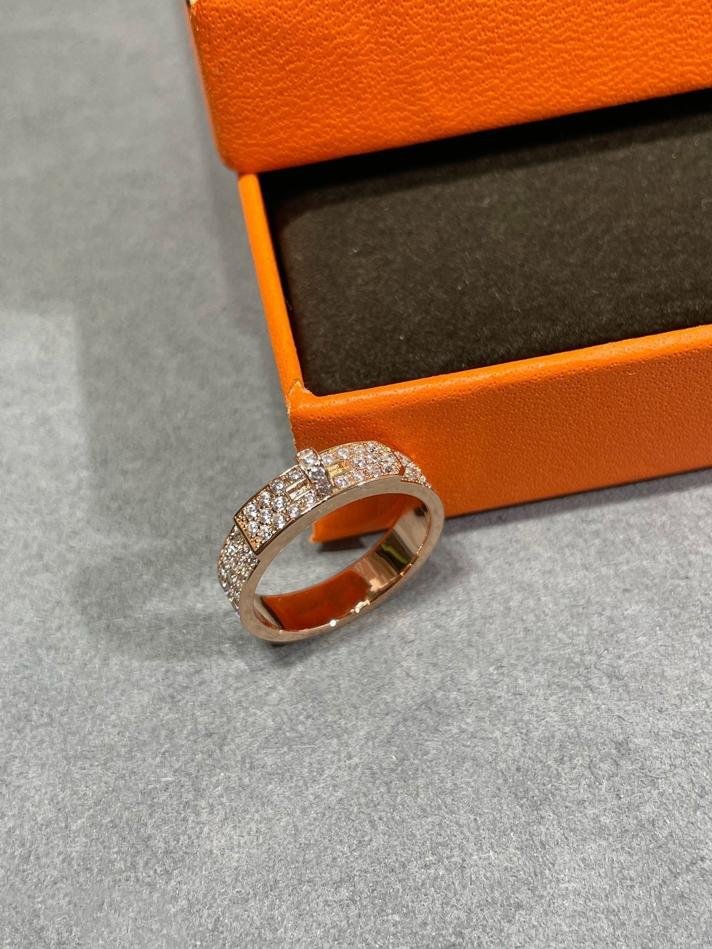 [Luxe Jewelry]KELLY PINK GOLD DIAMOND RING