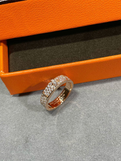 [Luxe Jewelry]KELLY PINK GOLD DIAMOND RING