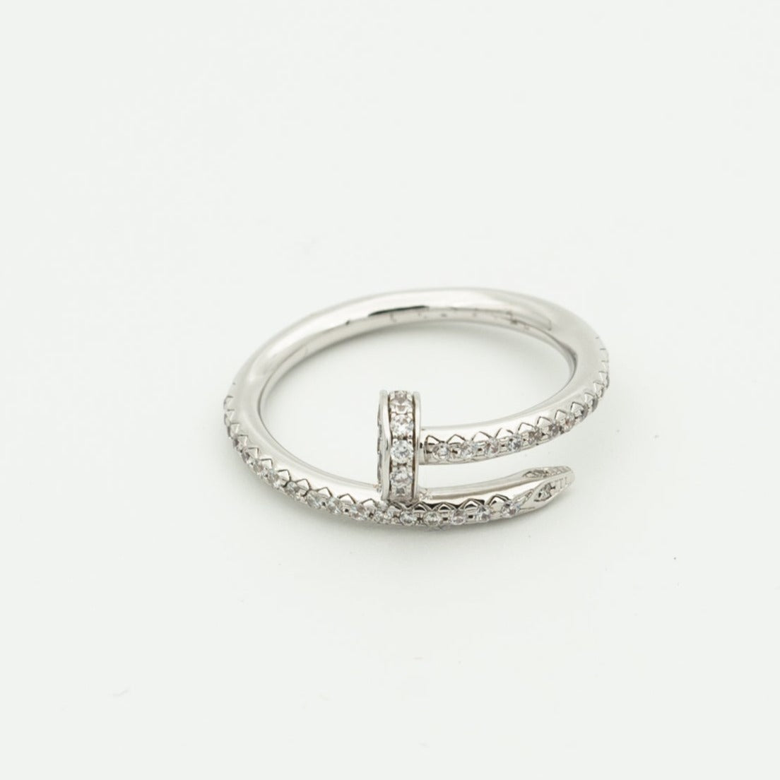 [Luxe Jewelry]JUSTE RING 1.8MM SILVER DIAMONDS