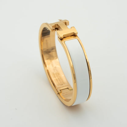 [Luxe Jewelry]H WHITE BRACELET