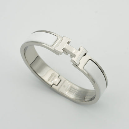 [Luxe Jewelry]H WHITE BRACELET