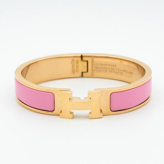 [Luxe Jewelry]H PINK BRACELET