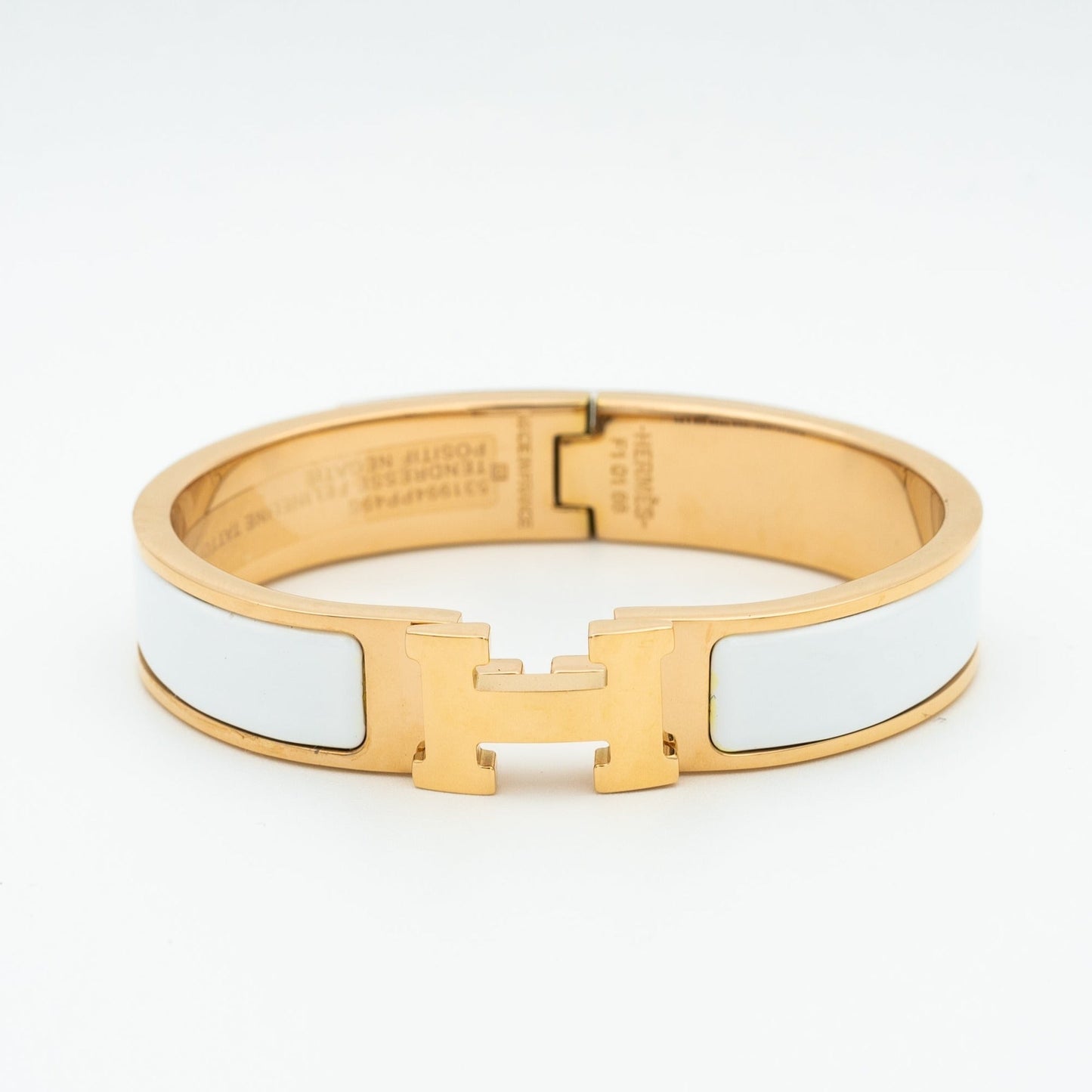 [Luxe Jewelry]H WHITE BRACELET