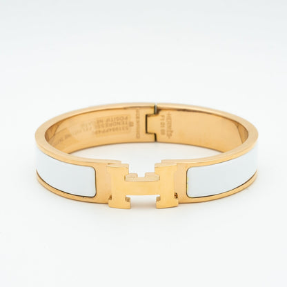 [Luxe Jewelry]H WHITE BRACELET