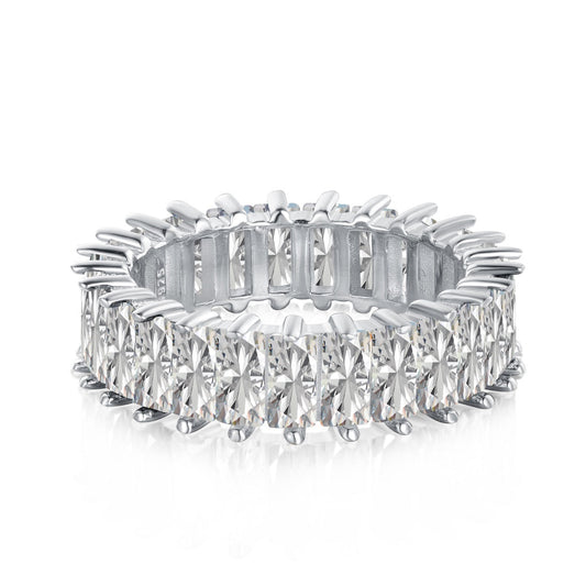 [Luxe Jewelry]Unique Colorful Radiant Cut RIng