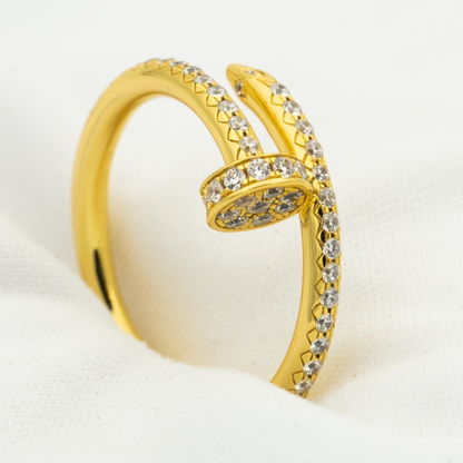 [Luxe Jewelry]JUSTE RING 1.8MM GOLD DIAMONDS