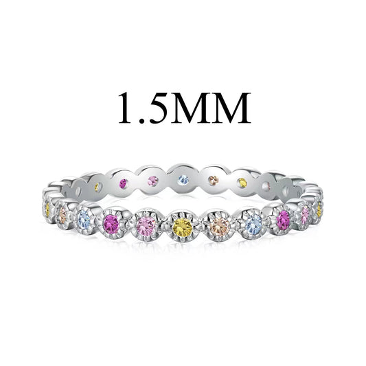 [Luxe Jewelry]Radiant Sparkling Round Cut Daily Ring