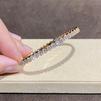 [Luxe Jewelry]BEE LOVE GOLD BRACELET FULL DIAMOND
