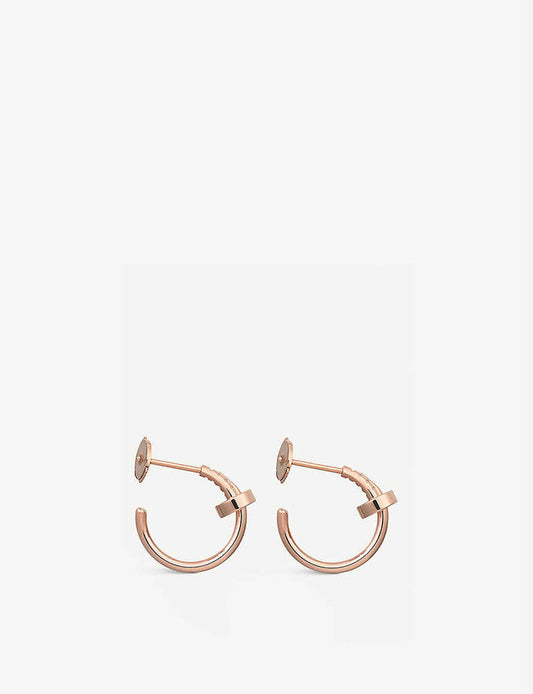 [Luxe Jewelry]JUSTE EARRINGS PINK GOLD