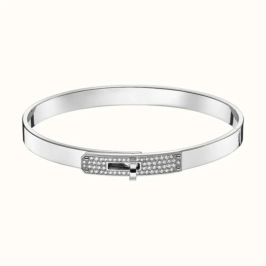 [Luxe Jewelry]KELLY SILVER DIAMOND BRACELET