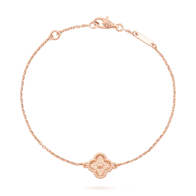 [Luxe Jewelry]CLOVER SINGLE FLOWER BRACELET