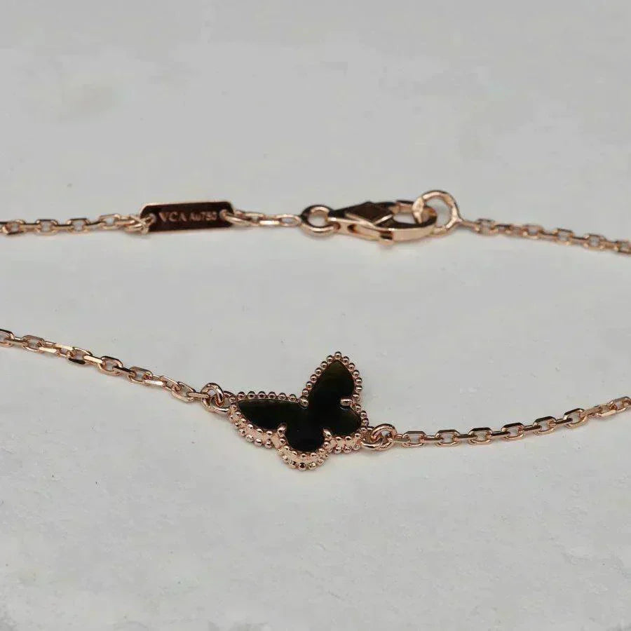 [Luxe Jewelry]BUTTERFLY ONYX  BUTTERFLY BRACELET