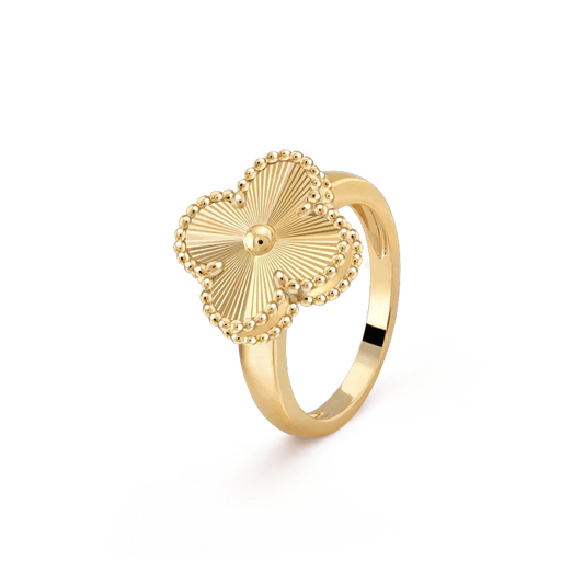 [Luxe Jewelry]CLOVER GOLD RING