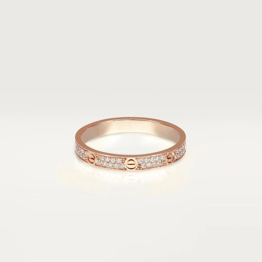 [Luxe Jewelry]LOVE RING 2.65MM DIAMOND