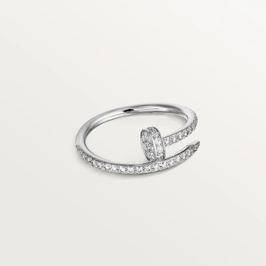 [Luxe Jewelry]JUSTE RING 1.8MM SILVER DIAMONDS